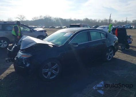 2013 Acura Tl 3.7 из США, поврежденный, VIN 19UUA9F53DA003109